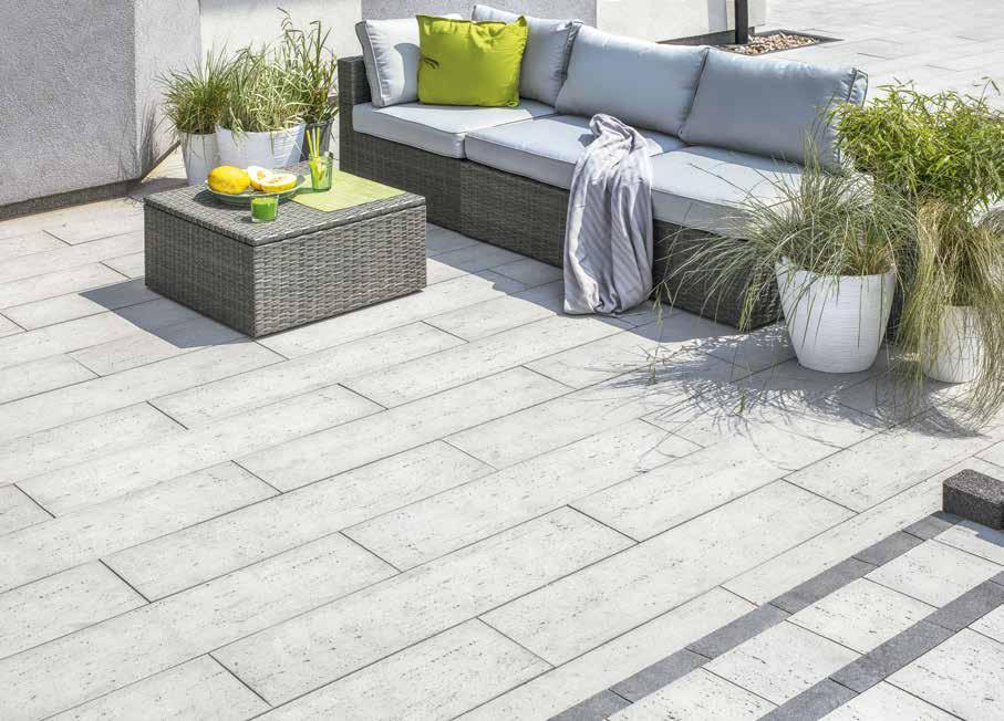 Polbruk Linea jasnoszara Płyta wet-cast