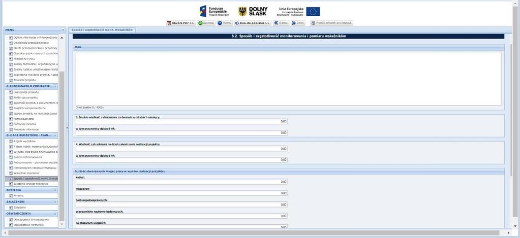 Załącznik numer 2 do Regulaminu konkursu 1.3.4 ZIT AW (schemat A i B) Lista wskaźników na poziomie projektu dla działania 1.3. A i B Rozwój przedsiębiorczości RPO WD 2014-2020 stanowi materiał pomocniczym przy wypełnianiu sekcji dotyczącej wskaźników.