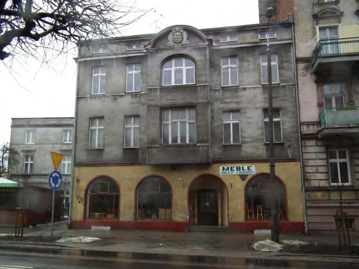 ul. Piłsudskiego 42 - budynek mieszkalno usługowy 1912 r.