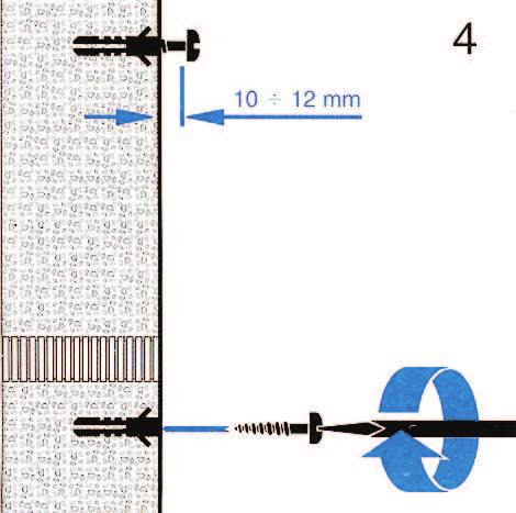 Wywierciæ otwory wiert³em O 6mm. 4.