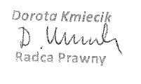Część 53: Joanna Zabielska- Cieciuch, ul. Gajowa 6/9, 5-794 Białystok Część 55: Agnieszka Jankowska- Zduńczyk, ul. Albatrosów 0/3, 05-500 Piaseczno Część 56: 0-40 Warszawa Część 58: Robert Guziec, ul.