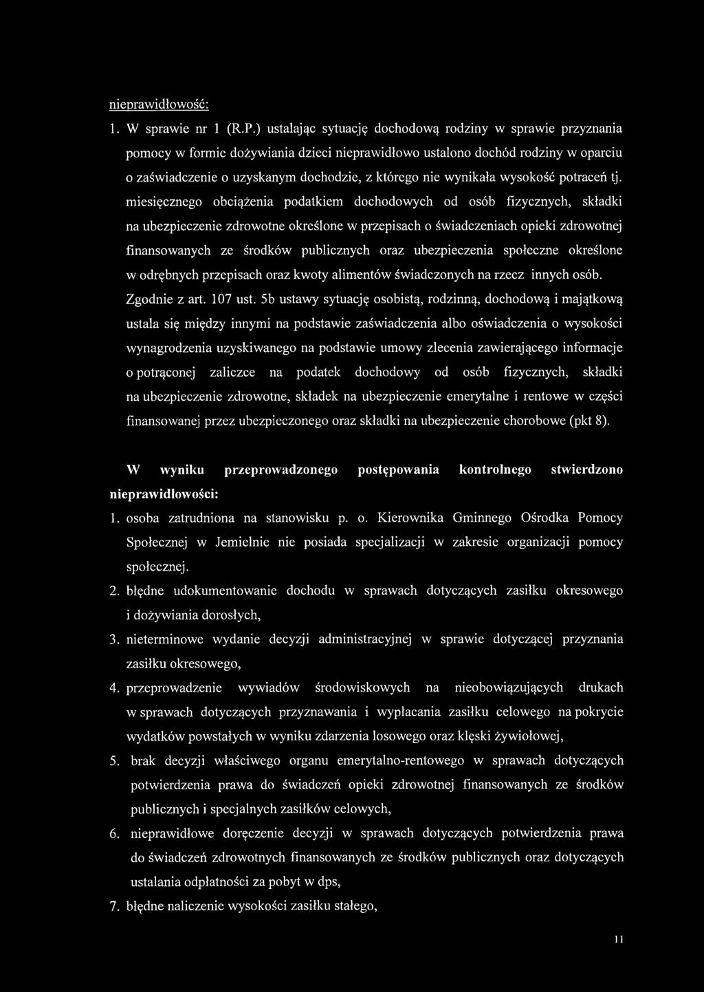 wynikała wysokość potrąceń tj.