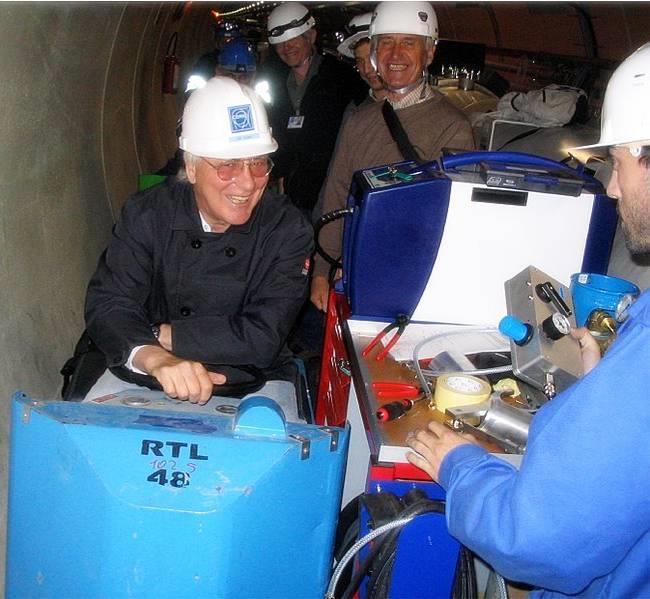 Szef projektu LHC Lyndon Evans