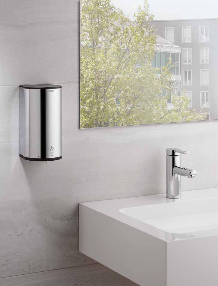 PLAN DOZOWNIK HIGIENICZNY 58 59 Pianka dezynfekcyjna Pianka higieniczna CZYSTY DESIGN Higiena i wzornictwo w centrum zainteresowania.