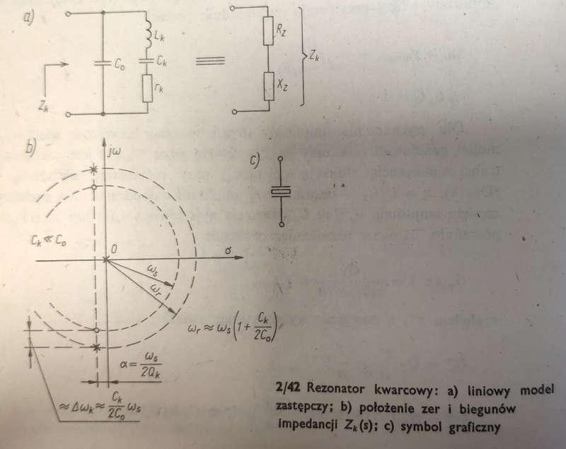 8 Właścwośc rezonaora kwarcowego [] c.d.