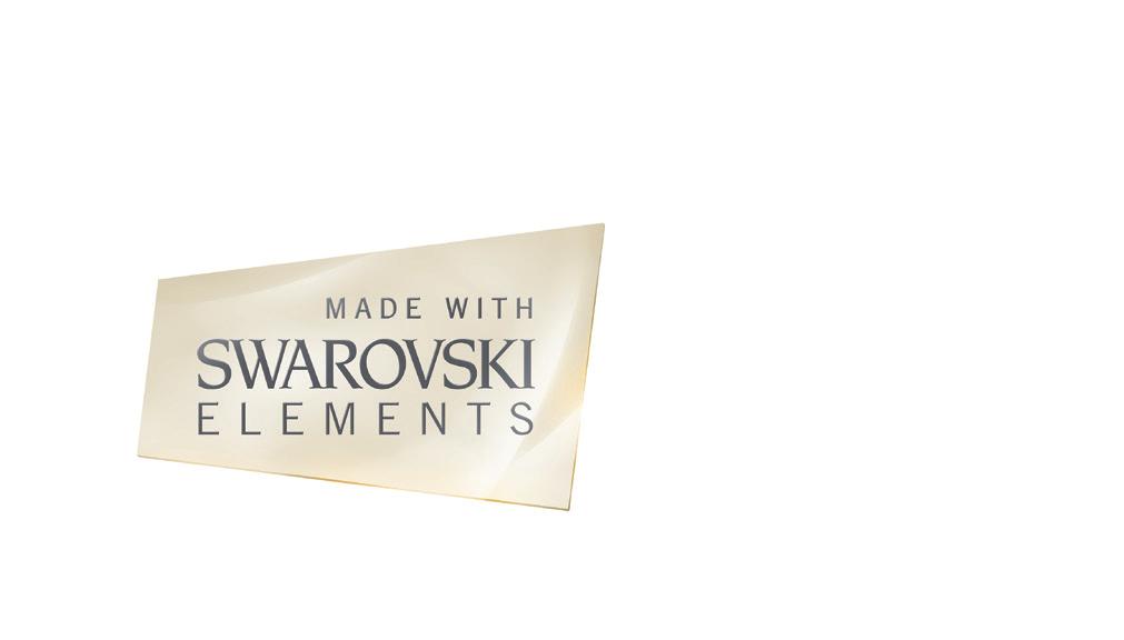 1.3 KORZYSTANIE Z LOGO 1.3.4 INNE ZNAKI TOWAROWE I LOGO SWAROVSKI Zabrania się stosowania lub naśladowania wszelkich innych znaków towarowych i logo spółki Swarovski, w tym również znaków towarowych