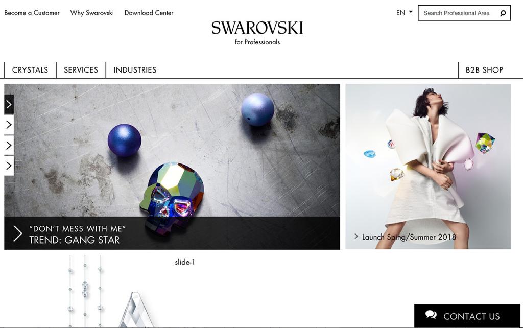 1.8 WYGLĄD I STYL MATERIAŁÓW SWAROVSKI ZABRANIA SIĘ stosowania materiałów chronionych prawem autorskim opracowanych przez spółkę Swarovski, o ile nie uzyskano na to jednoznacznej pisemnej zgody od