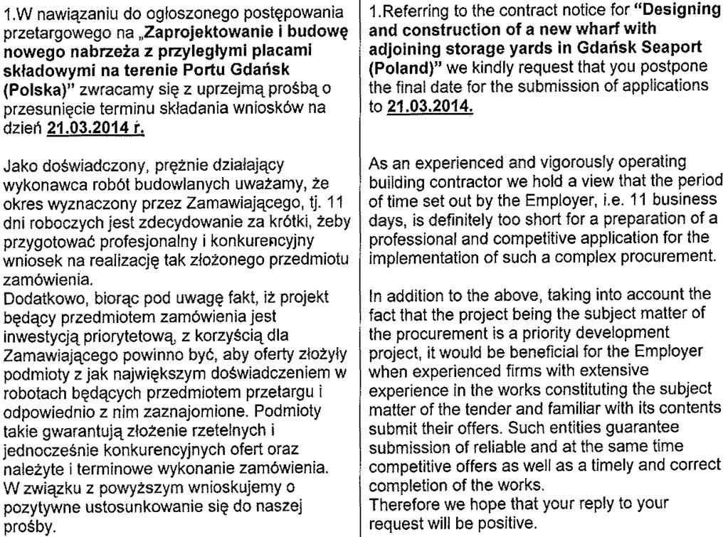 26 Odpowiedź udzielona w pytaniu nr 2 ---------------------- The answer is given in the response to Question 2.