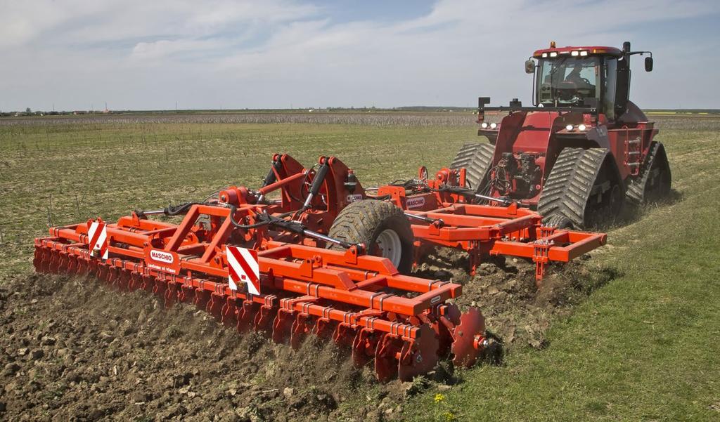 DIABLO od 400 do 600 CV DIABLO 6 m DIABLO Dzięki szerokości roboczej 5, 6 lub 7 m głębosz DIABLO może być używany tylko z