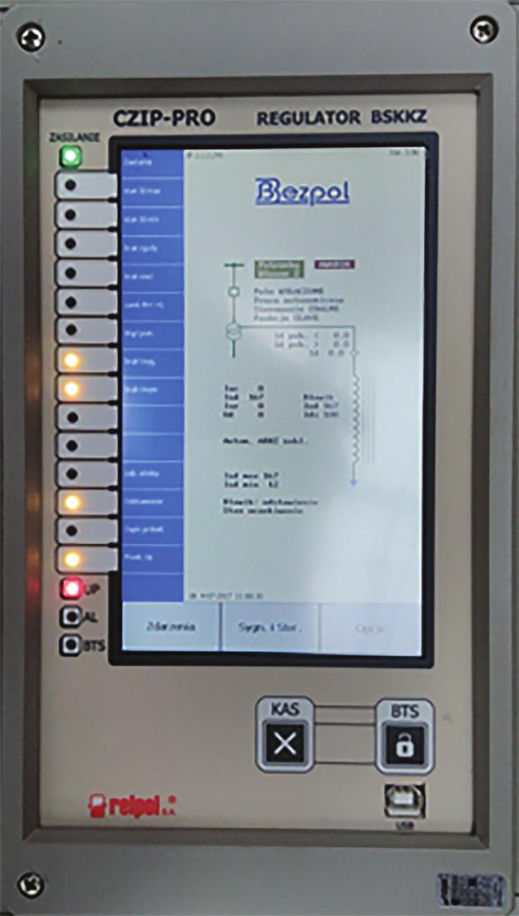 22 REGULATOR BS KKZ Regulator jest oparty sprzętowo na przekaźniku CZIP-PRO ze zmodyfikowanymi wejściami W regulatorze jest zaimplementowane oprogramowanie firmy BEZPOL, umożliwiające wykonywanie