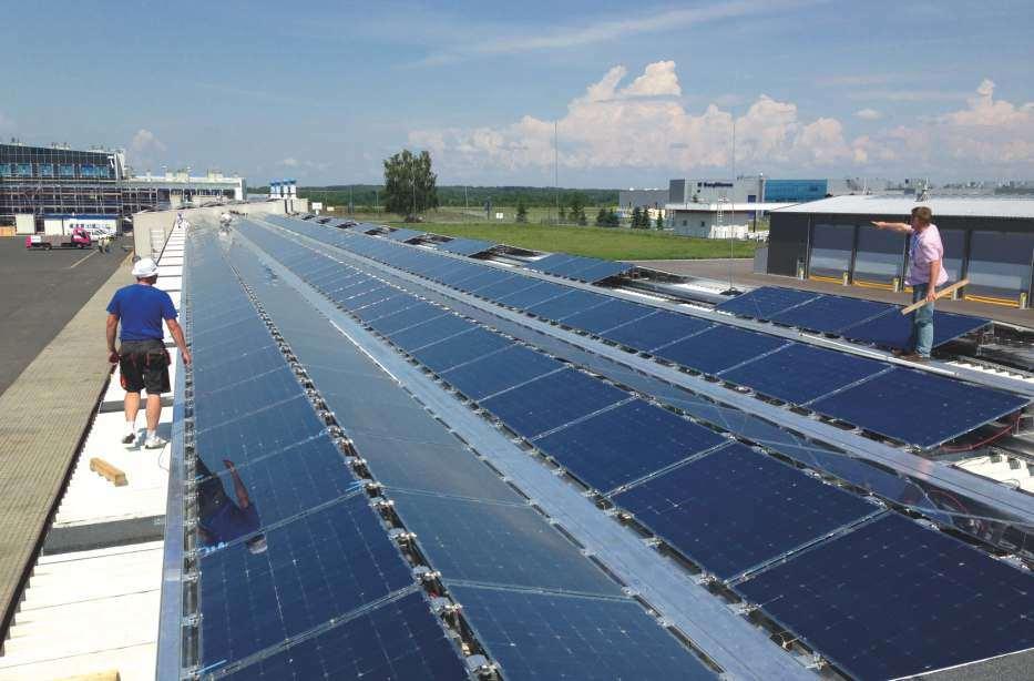 MODUŁY PV NO FROST PORT LOTNICZY