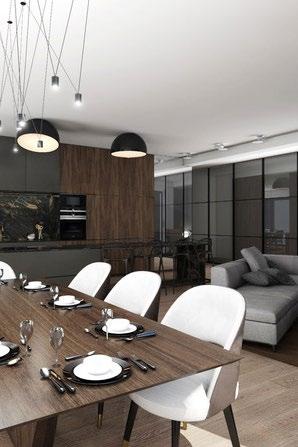 Aby zaprezentować możliwości dopasowania apartamentu do indywidualnych potrzeb każdego z klientów, poniżej
