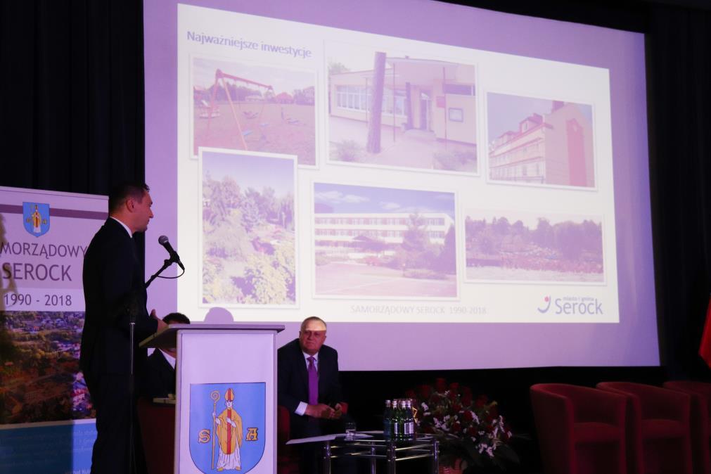 promocją gminy wiązało się także: modernizacja strony www.serock.