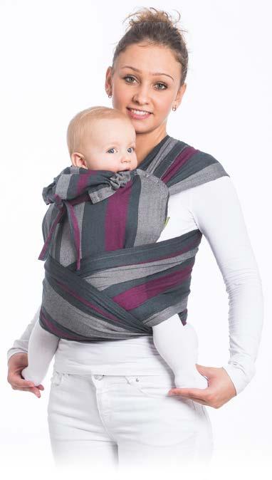 Lenny WrapTai carriers are dedicated for children who are able to sit unassisted.