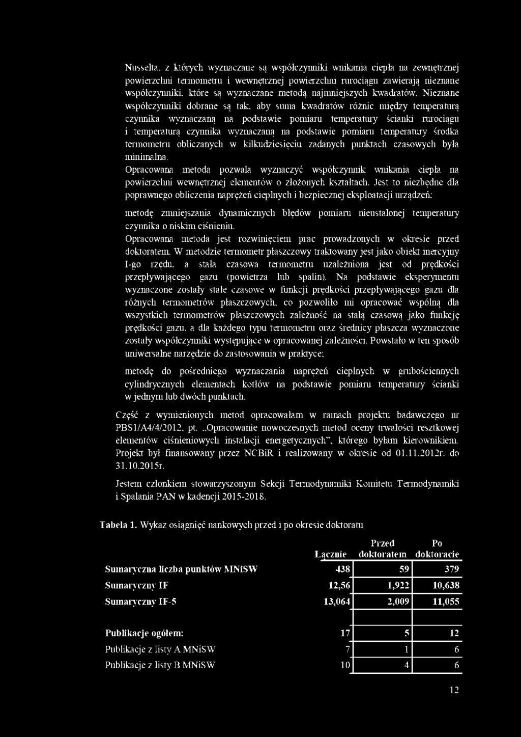 Opracowana metoda pozwala wyznaczyć współczynnik wnikania ciepła na powierzchni wewnętrznej elementów o złożonych kształtach.