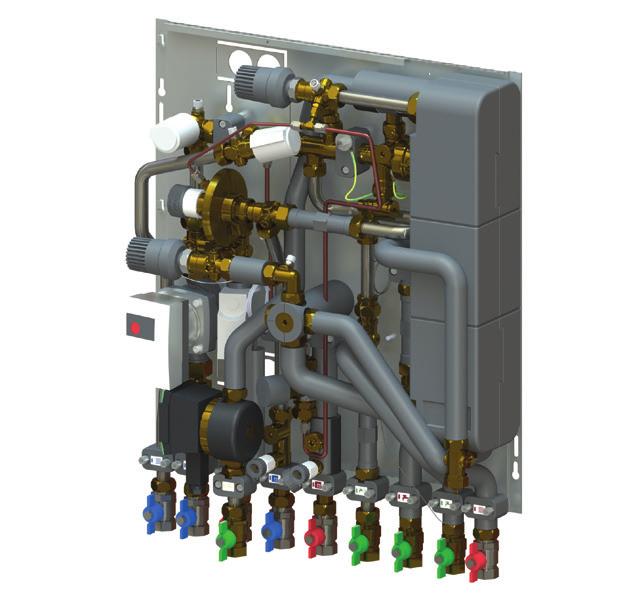 Stacja z przykładowym wyposażeniem dodatkowym J G F H A I 11 Schemat hydrauliczny 20 8 21 12 22 23 19 8 8 9 21 11 15 13 2 3 24 7 9 9 4 5 5 H J G F A I A. TW Wohnung. TWW Wohnung. TW vom Strang.