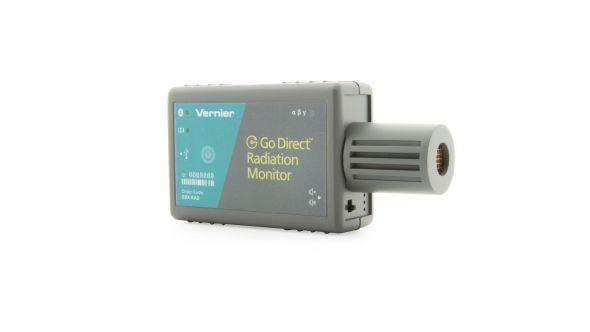 Czujnik promieniowania gdx-rad Opis Skorzystaj z czujnika Go Direct Radiation Monitor, aby zbadać statystyki promieniowania, zmierzyć szybkość rozpadu.