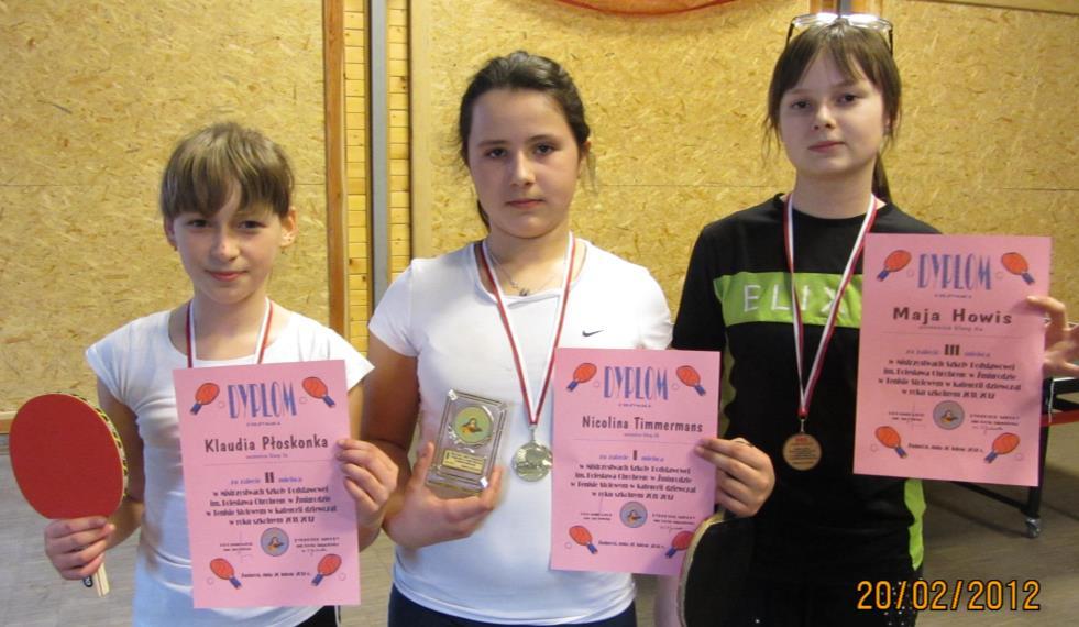 10. ROK SZKOLNY 2011/2012 20 LUTEGO 2012 ZESPÓŁ PLACÓWEK KULTURY CHŁOPCY - ROCZNIK 1999 I MŁODSI 1.