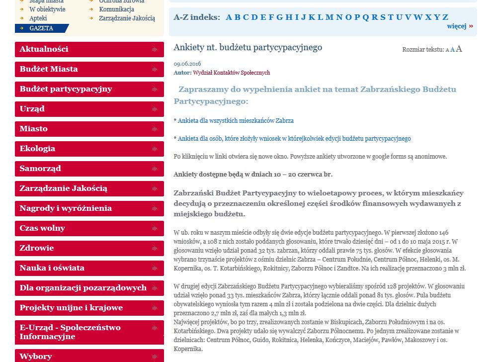 Przebieg i