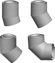 SYSTEMY POWIETRZNO-SPALINOWE OSPRZĘT SYSTEMÓW DO KOTŁÓW KONDENSACYJNYCH O MOCY POWYŻEJ 100 KW DN Nr art.