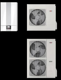 BWL-1SB pompy ciepła powietrze/woda typu split do grzania i chłodzenia TYP BWL-1SB 10/230 V 14/230 V Klasa efektywności energetycznej ogrzewanie - niskie temperatury A++ G A++ A++ ogrzewanie -