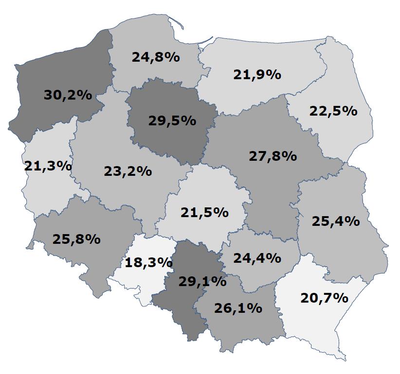 2. METODOLOGIA Celem przeprowadzenia badań było dostarczenie wiedzy dotyczącej podstawowych zachowań pieszych i relacji pieszy-kierowca na sieci dróg w Polsce, które wpływają na stan bezpieczeństwa