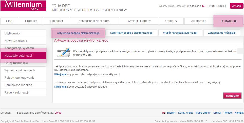 W celu pomyślnej instalacji postępuj według instrukcji wyświetlanych na ekranie komputera.