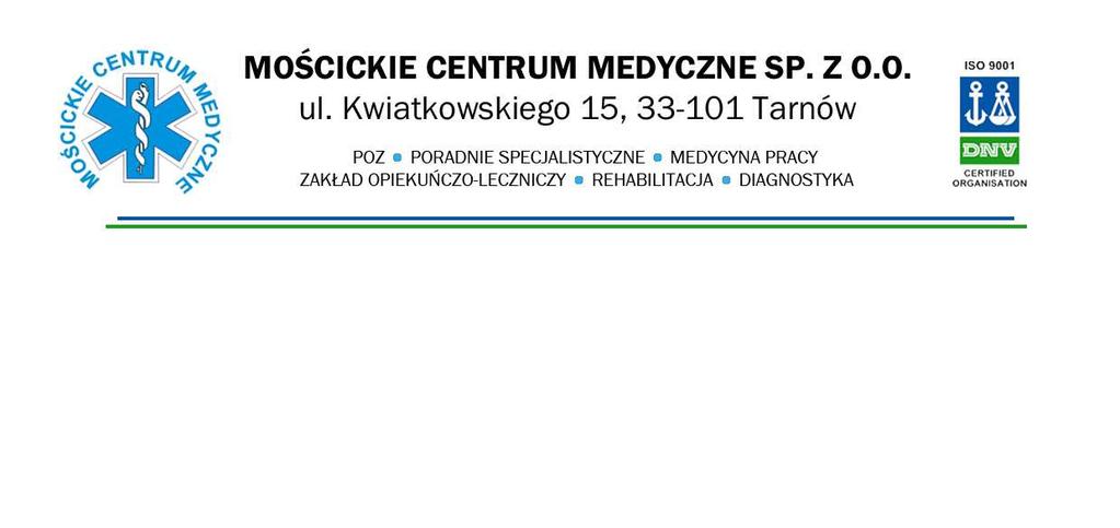 Tarnów, dn. 10.01.2014 r. Dotyczy: SPRZĄTANIE PRZYCHOD