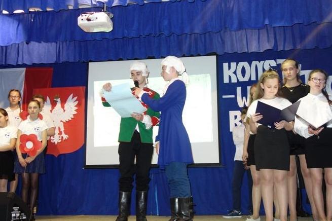 Młodzi artyści przypomnieli trudną sytuację ojczyzny pod koniec XVIII wieku, tragedię I
