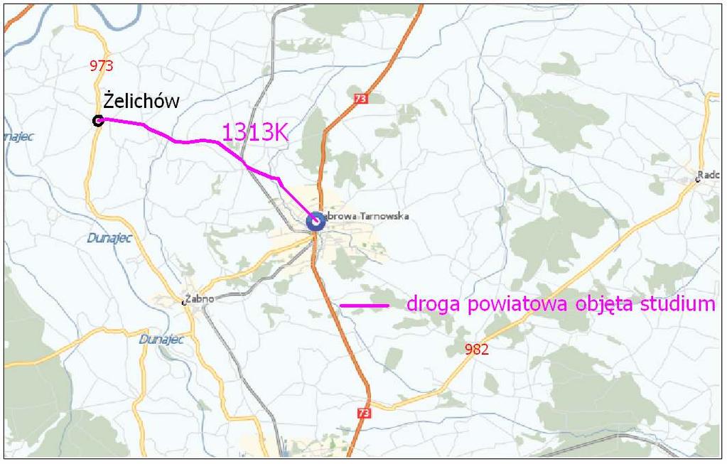 mobilności zawodowej mieszkańców obszarów wiejskich, dla których pobliskie miasta są miejscami pracy.
