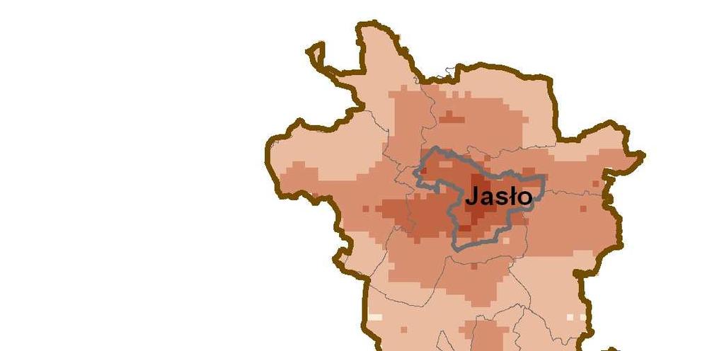 STAN ŚRODOWISKA W POWIECIE JASIELSKIM W 2014