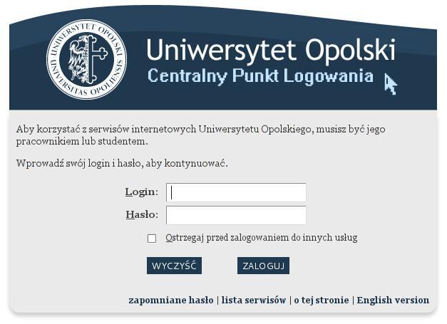 Wypełnianie protokołów w USOSweb. Instrukcja dla osób prowadzących zajęcia dydaktyczne. I. Uruchamianie serwisu i logowanie. Po uruchomieniu przeglądarki należy wpisać adres aplikacji www.usosweb.uni.