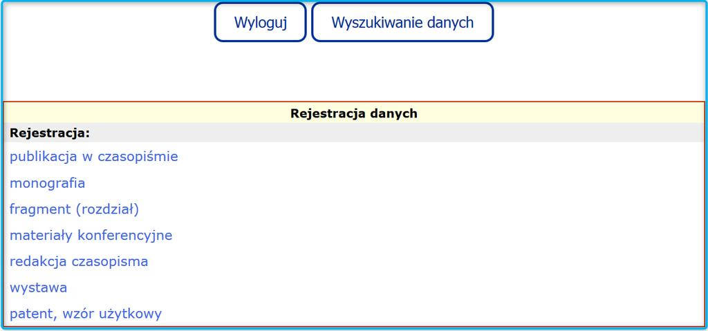 com.pl/pubmarc.php Rys. 2 Ekran logowania wybierz typ publikacji do której ma byd dodany opis (rys. 3) Rys.