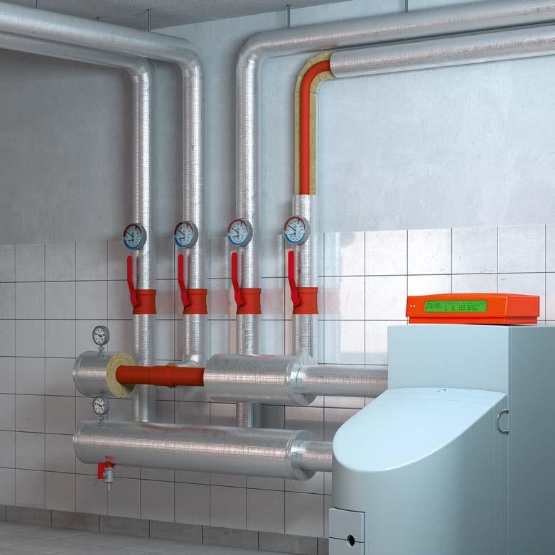 Instalacje wewnętrzne wentylacja i ogrzewnictwo W budynkach wielorodzinnych odpowiednia izolacja instalacji technicznych (grzewczych i wentylacyjnych) zapewnia nie tylko odpowiedni komfort ich
