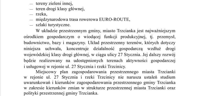 Dziennik Urzędowy Województwa Wielkopolskiego 13 Poz. 1366 Załącznik Nr 2 do uchwały Nr IV/31/19 Rady Miejskiej Trzcianki z dnia 31 stycznia 2019 r.