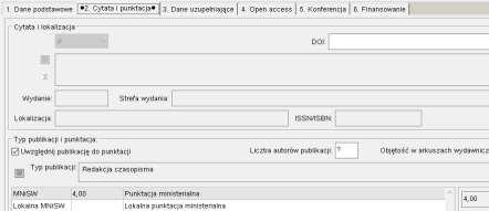 są takie same jak rok wydania Grupę Nauk (jedną z czterech) bezwzględnie obowiązkowe! kwartał oraz jeśli znamy to dzienna data publikacji: 2.