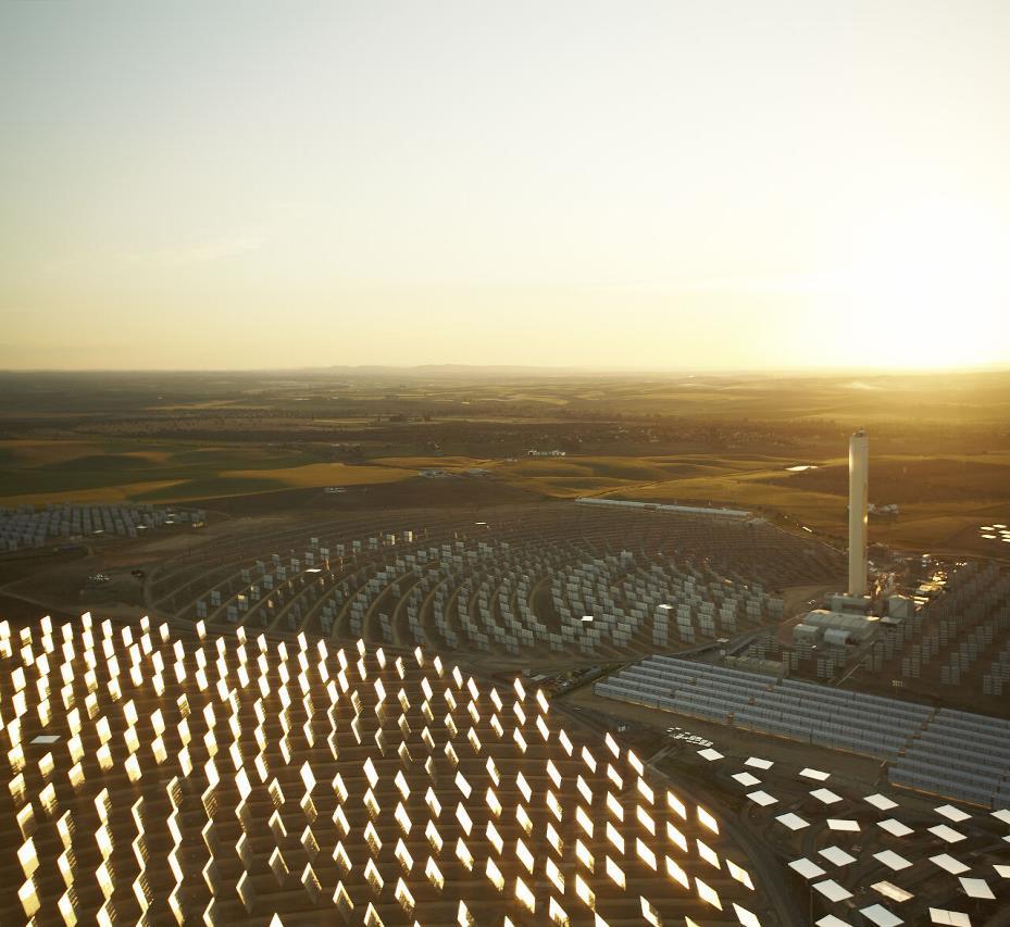 (systemy nadążne) Sevilla PV PLANT (płaskie