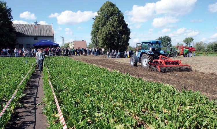 PO STRONIE PLANTATORA 1 Kolejny rok współpracy fot.1. Warsztaty jesienne pokaz maszyn. Piotr Ledochowski Krajowa Spółka Cukrowa S.A. Zakończył się kolejny rok współpracy Krajowej Spółki Cukrowej S.A. i Związku Plantatorów Buraka Cukrowego w Brześciu Kujawskim z Zespołem Szkół Centrum Kształcenia Rolniczego w Starym Brześciu.