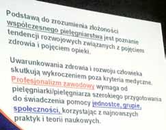 Opieki Długoterminowej i Komisję Leczenia Ran działające przy OIPiP w Gdańsku pt.