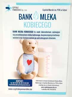 Bank Mleka Kobiecego Natura jest nauczycielką położnej, razem z nią walczy o życie, razem z nią propaguje najpiękniejszą rzecz na