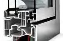 home Okna zespolone z PCV-alumINIum KV 240 passion 4 Na zewnątrz stylistyka zlicowana, od wewnątrz również z kanciastą listwą przyszybową Izolacyjność cieplna z seryjnym potrójnym oszkleniem (U g =