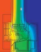Okna z PCV i PCV-alumINIum KF 400 THERMO PASSiv Przekrój pionowy Przekrój poziomy Przekrój słupka ruchomego www.internorm.
