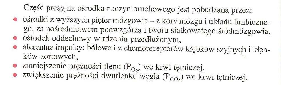 OŚRODKI KONTROLUJĄCE PRZEPŁYW KRWI Kontrola przepływu krwi odbywa się za pośrednictwem efektorów - mięś ęśnia sercowego i mięś ęśni gładkich i komórek mięś ęśniowych gładkich w ścianach naczyń