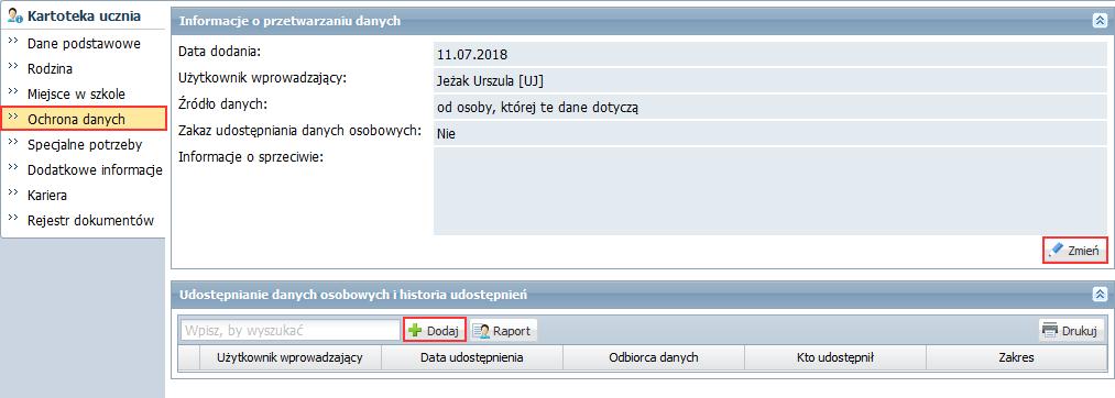 W polu Jednostka spełniania obowiązku dostępne są tylko te jednostki, które zostały zdefiniowane w słowniku Jednostki obce.