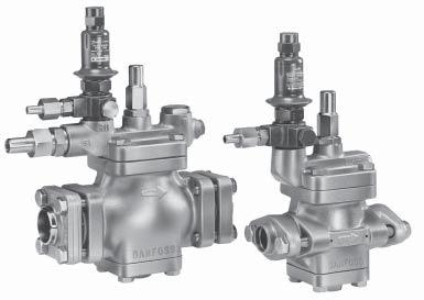 Upustowy regulator wydajnoœci typu PMC i CVC Wprowadzenie PMC i CVC s¹ stosowane do regulacji wydajnoœci w instalacjach ch³odniczych, zamra alniach i instalacjach klimatyzacyjnych.