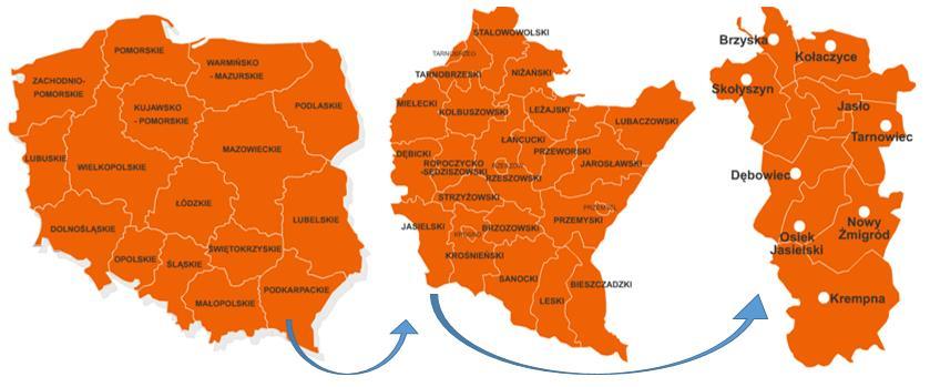 2. Charakterystyka Gminy Kołaczyce Na potrzeby Gminnego Programu Rewitalizacji (GPR) charakterystyka Gminy Kołaczyce została przygotowana w czteroletnim horyzoncie czasowym, dla lat 2011 2014.