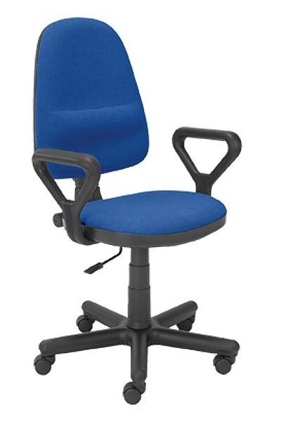 * Część 3 Krzesła 1. Krzesło obrotowe wysokość całkowita: 930-1155 mm wysokość oparcia: 530-590 mm wysokość podłokietnika: min.