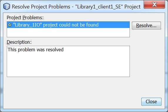 Open Project Problem brak