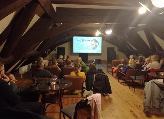 gruzińskiego artysty fotografa Jamleta Pagavy, szachowe szkolenie dla dzieci ze szkół z terenu powiatu strzelecko-drezdeneckiego, Strzelecki Klub Filmowy cykl Malarstwo na ekranie : Młyn i krzyż i