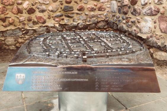 i z płyt betonowych, wykonano skarpy, humusowano i obsiano trawą oraz wykonano schody terenowe z podjazdem z płyt betonowych. Zainstalowano 20 szt.